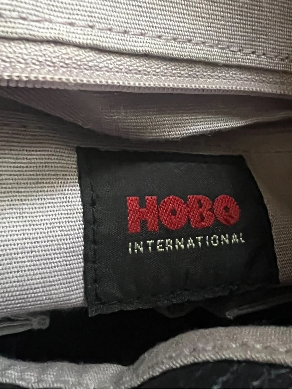 Hobo International pebbled leather slouchy hobo bag.